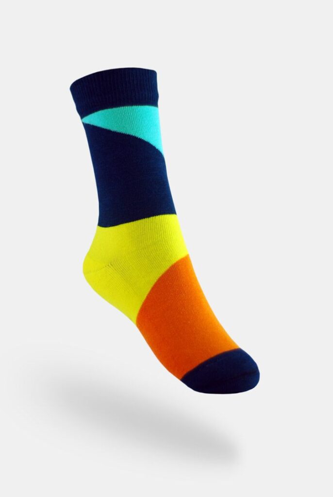 meia abstrata ponteio soxshop
