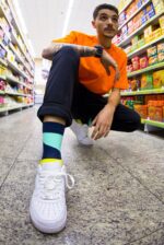 meia abstrata ponteio soxshop